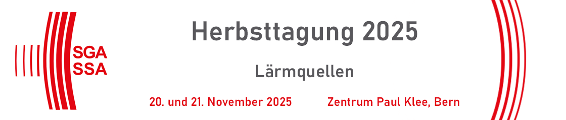 Header Banner für die Konferenz: Herbsttagung der SGA-SSA 2025. Diese geht vom 20. November 2025 bis 21. November 2025 in Zentrum Paul Klee.